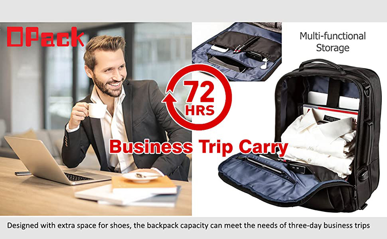 OPACK Rfid Anti Theft Backpack