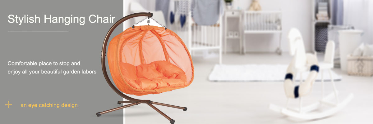 PUMPKIN LOVESEAT CHAIR