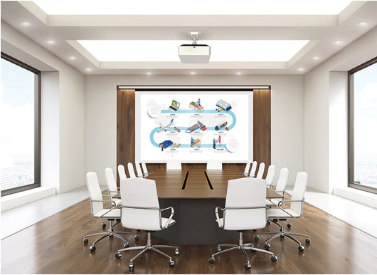 Conference Room with slides