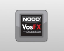 POWERED BY NOCO'S
VosFX PROCESSOR