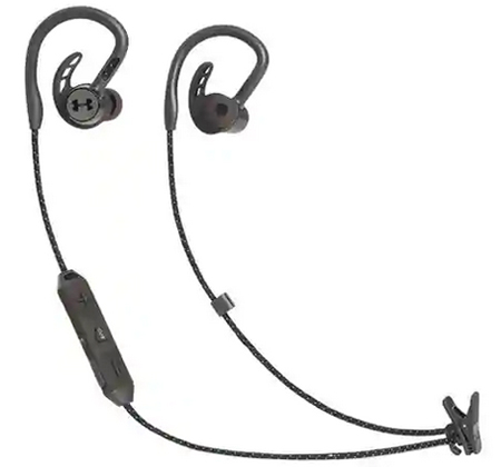 JBL Under Armour Pivot In-Ear Wireless Sport Headphones Facing forward