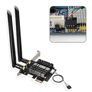 EDUP WiFi 6 Card AX 3000Mbps PCIe Network
