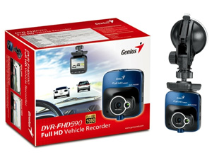 Genius DVR-FHD590 Full HD Vehicle Video Recorder