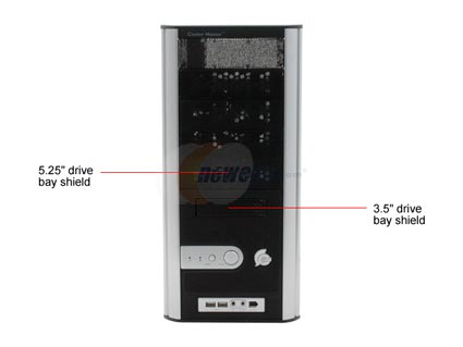 COOLER MASTER Centurion 5 CAC-T05-UW Black Computer Case - Retail