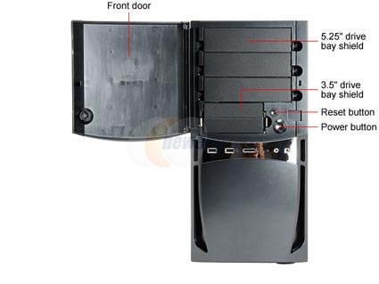 Antec Sonata III 500 Black Computer Case - Retail