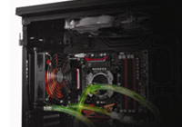 CoolFlux; Water cooling support for internal 120 & 240mm radiator