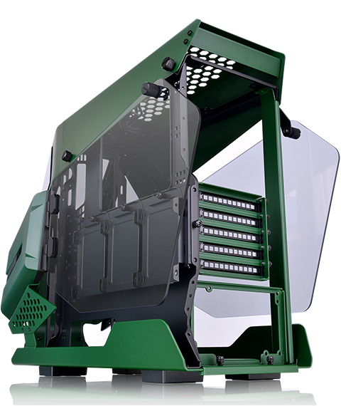 Thermaltake AH T200 CA-1R4-00SCWN-00 Racing Green Computer Case 5 Thermaltake Computer Case