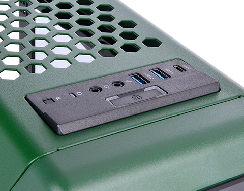 Thermaltake AH T200 CA-1R4-00SCWN-00 Racing Green Computer Case 8 Thermaltake Computer Case