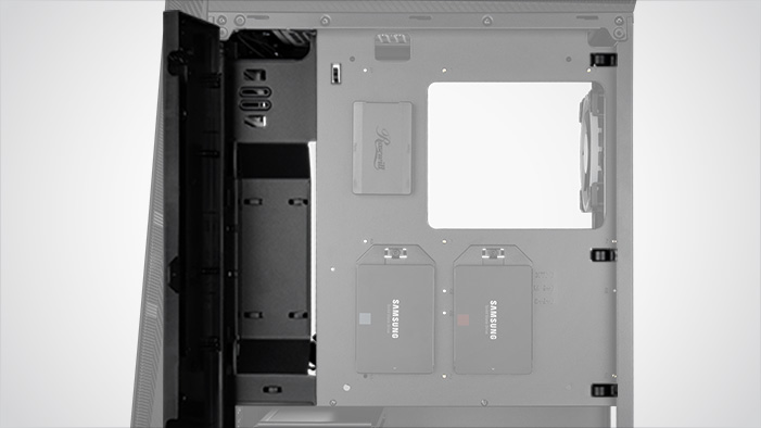 Rosewill ATX Mid Tower Gaming PC Computer Case