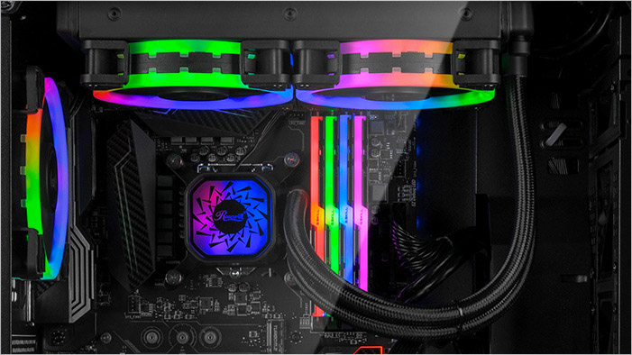 Rosewill ATX Mid Tower Gaming PC Computer Case