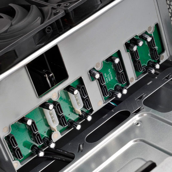 close look at the backplane
