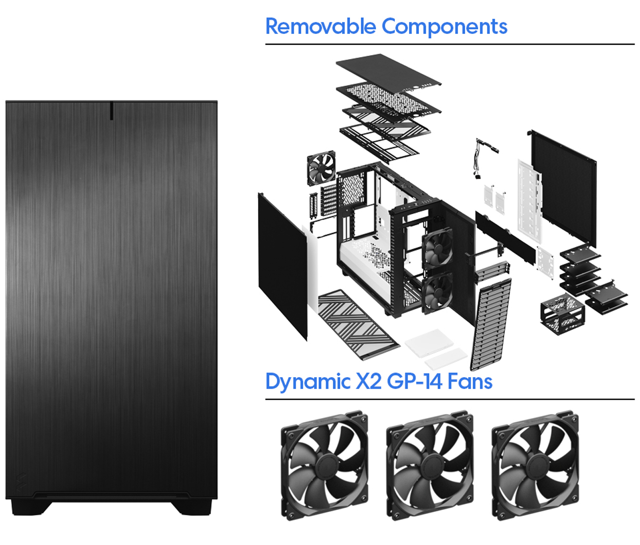 Fractal Define 7 case What's included