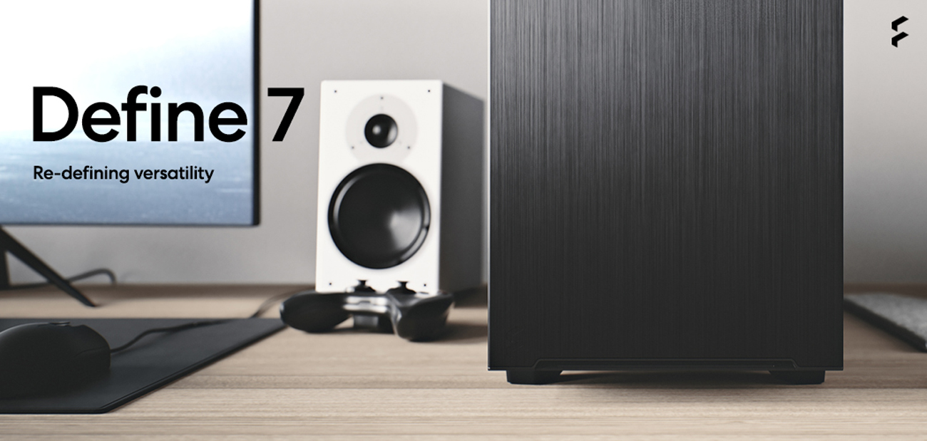 Fractal Define 7 case facing forward