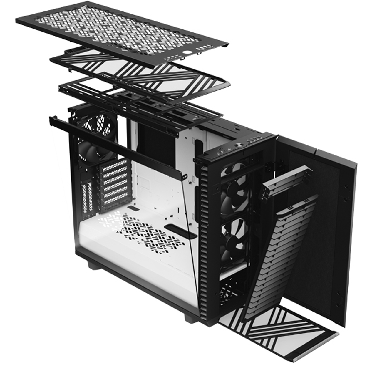 Fractal Define 7 case OPEN AND INTERCHANGEABLE