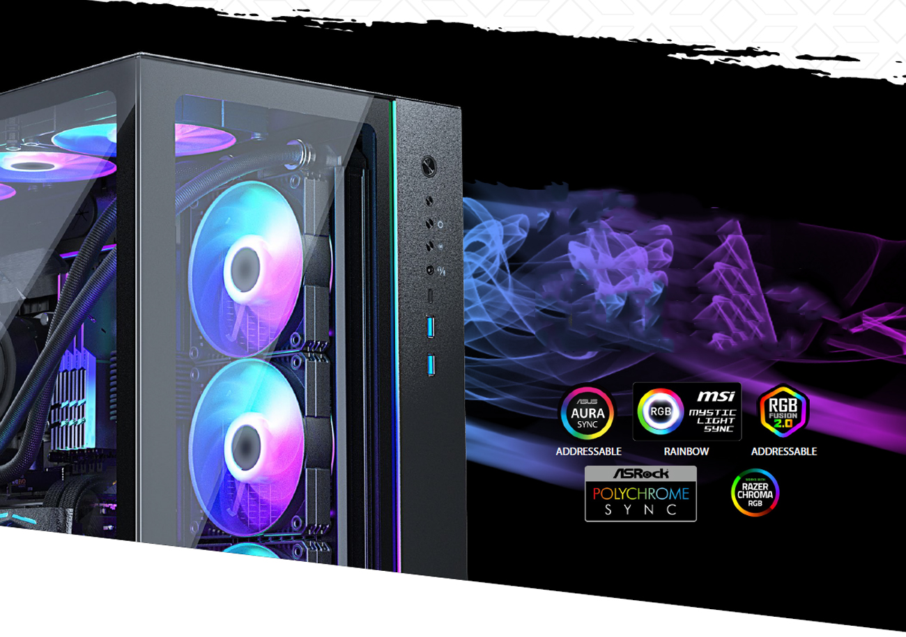 The NEO Qube case side view