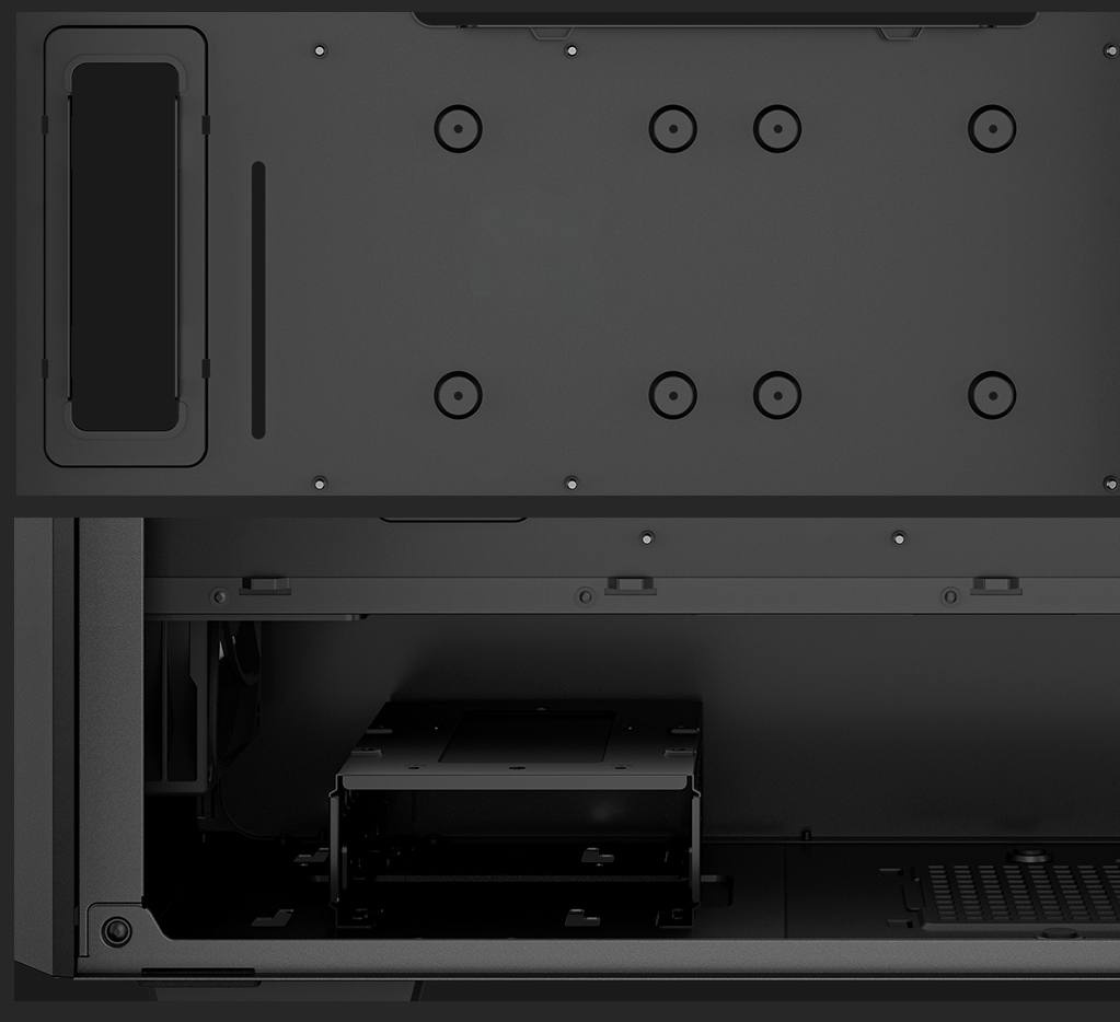 DeepCool CG560 Mid-Tower ATX Case, Mesh Front Panel for High Airflow, Three Pre-Installed 120mm ARGB fans, 140mm Rear Black Fan, Tempered Glass, Black 8 Deepcool Computer Case