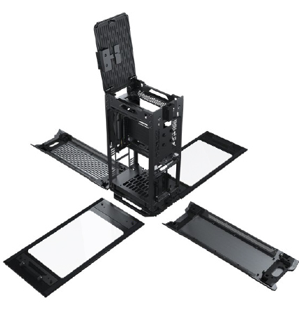 Phanteks Evolv Shift 2 Mini-ITX case, Tempered Glass Side Panels, Aluminum Panels, D-RGB, Anthracite Grey 2 Phanteks Computer Case