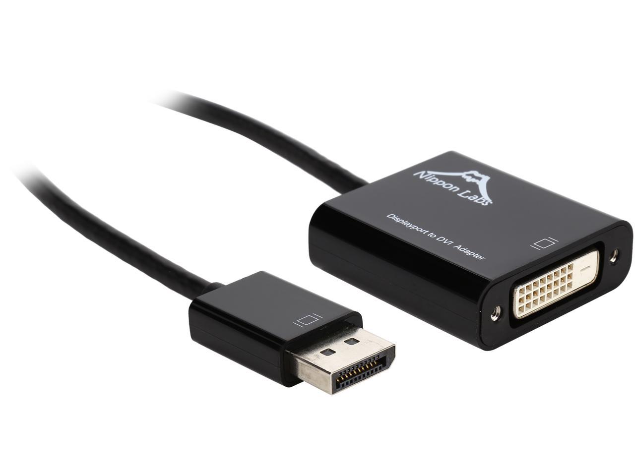 Nippon Labs DisplayPort 1.2 to DVI Active Adapter with Eyefinity Support