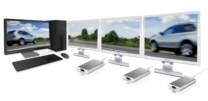JUA250 USB 2.0 HDMI Display Adapter