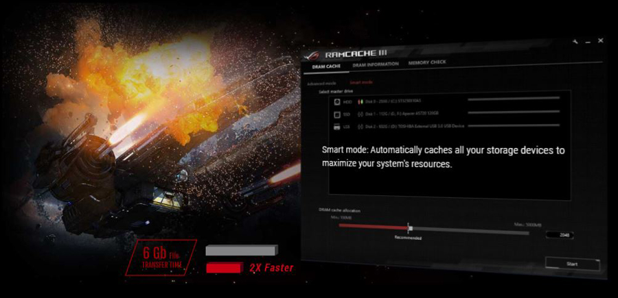 An interface for RAMCACHE III