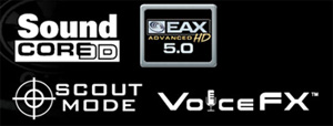 Creative® Sound Core3D™ Quad-Core Audio Processor