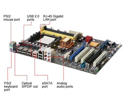 ASUS M4A78 Plus ATX AMD Motherboard - Retail