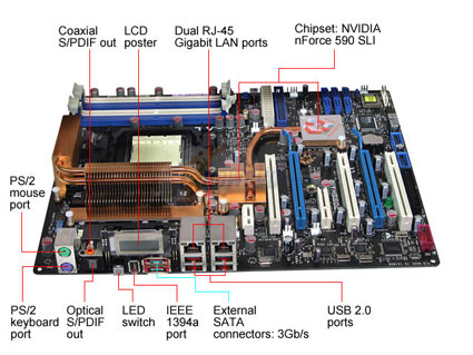 ASUS CROSSHAIR ATX AMD Motherboard - Retail