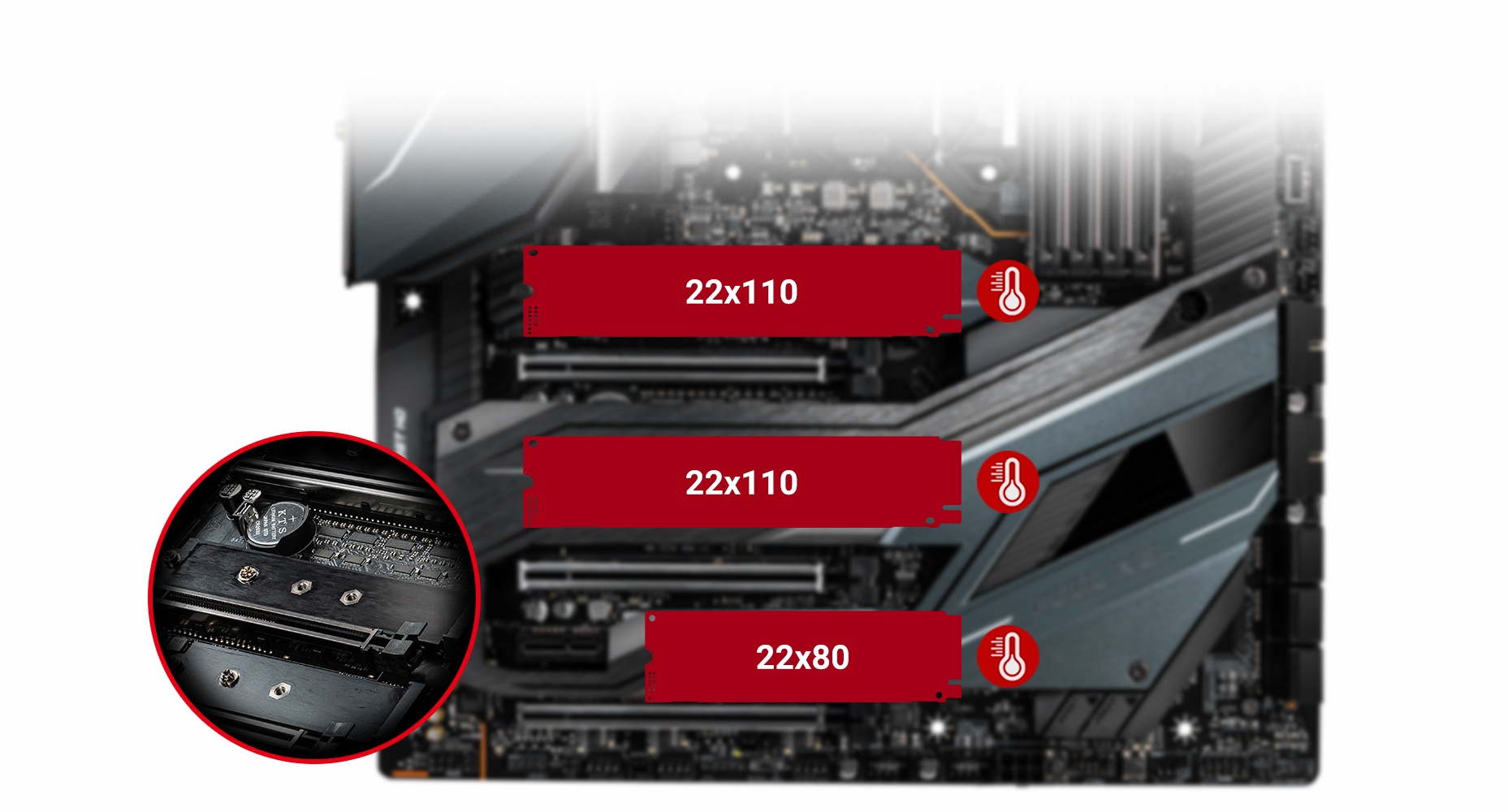 TRIPLE TURBO M.2 of the motherboard