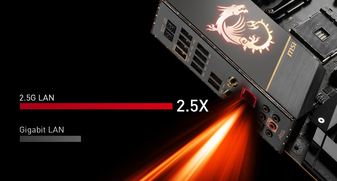MSI MEG X570S ACE MAX AM4 ATX AMD Motherboard 28 MSI Intel Motherboard