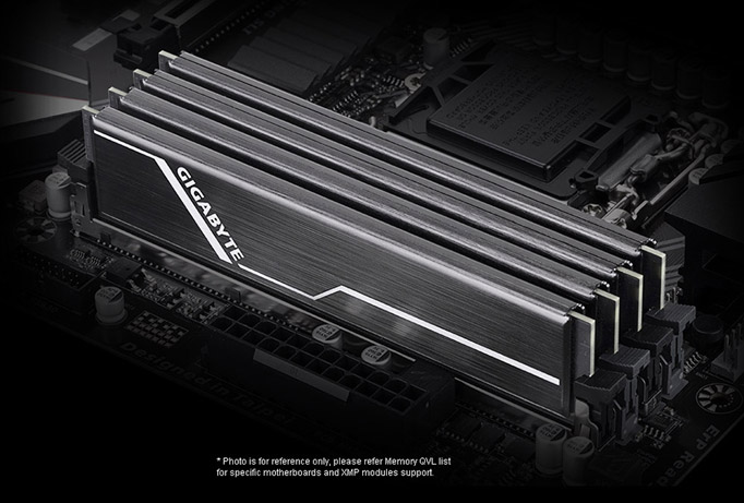 mb_xmp, DDR4 in motherboard as background