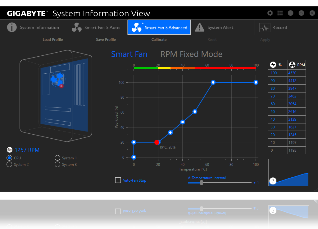 software_siv, a screenshot of system information viewer