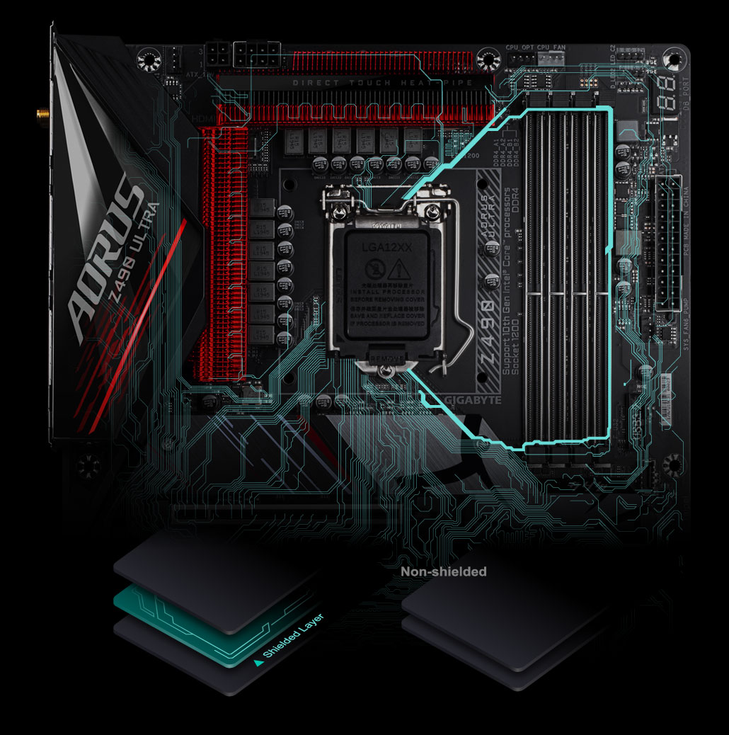 detail of the XTREME MEMORY