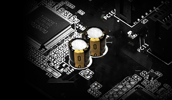 ELNA Audio Caps on the ASRock Motherboard