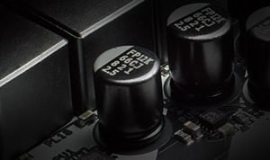 ASRock X470 Motherboard's Nichicon 12K Black Caps