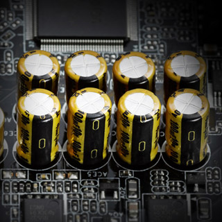 Eight Nichicon Fine Gold Audio Caps