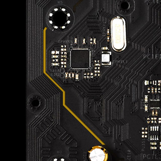 Back of a Motherboard