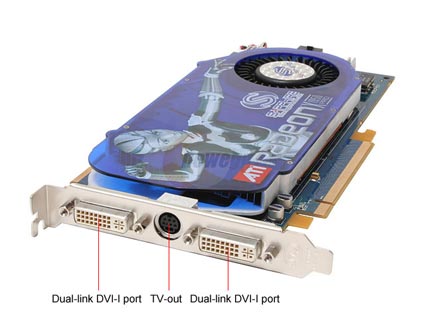 SAPPHIRE Radeon X1950PRO 100176L Video Card - Retail