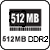 512M DDR2