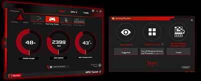 Screenshot of GPU Tweak II