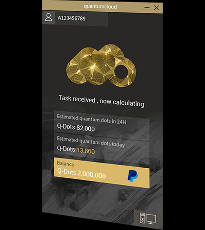 Screenshot of Quantumcloud