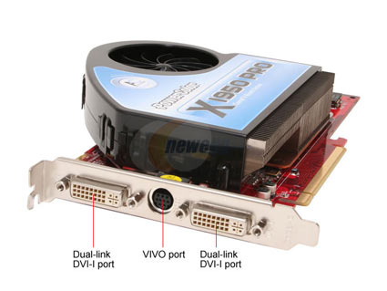 POWERCOLOR Radeon X1950PRO X1950 PRO Extreme 256MB Video Card with AC Cooling - Retail