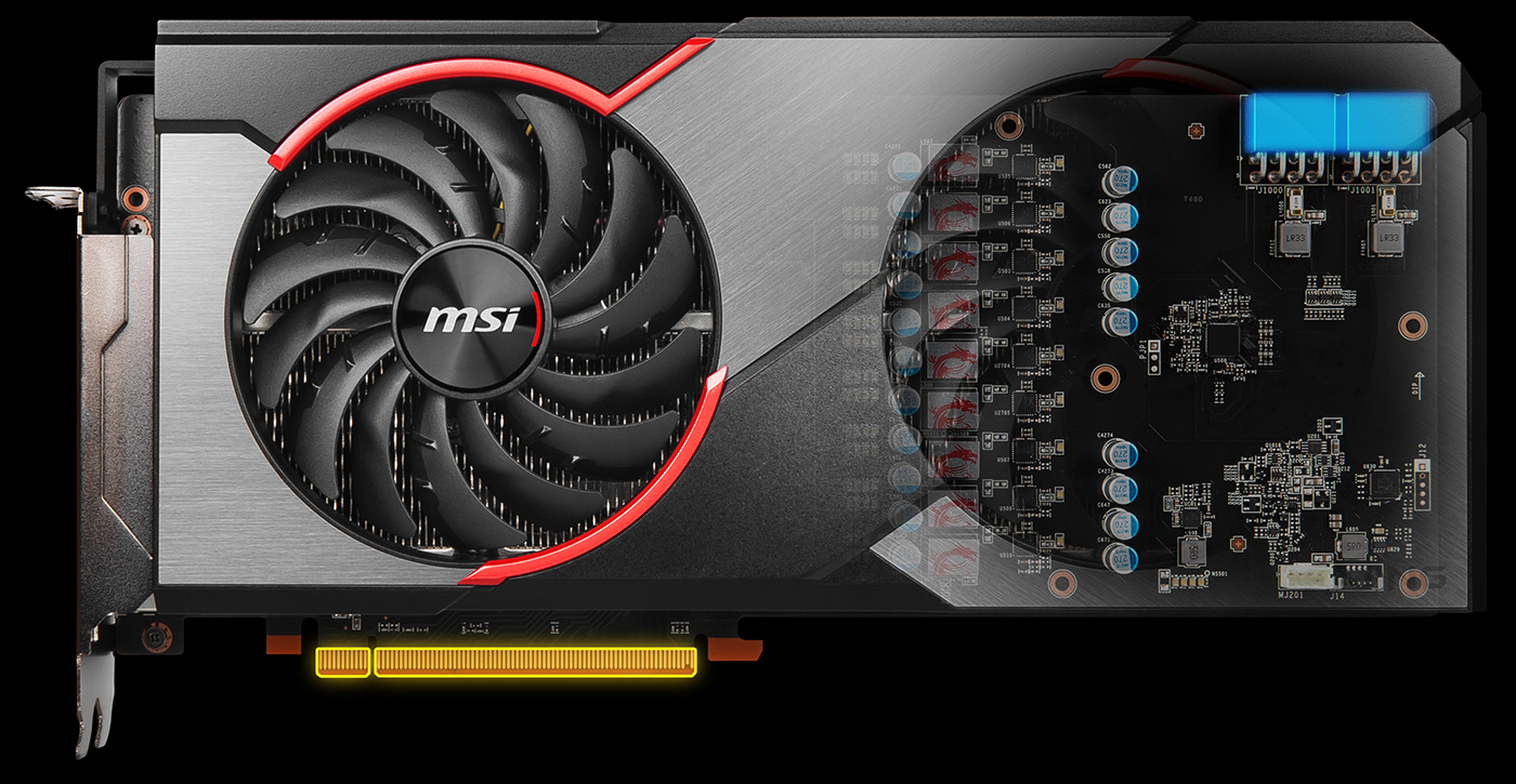 a part of the video card