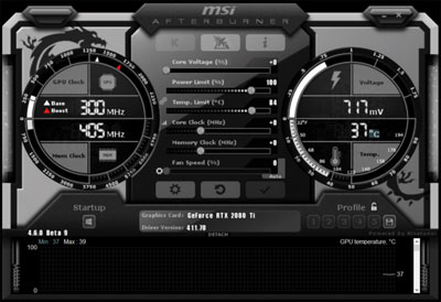 Screenshot of Afterburner