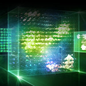 Illustration of AI computing