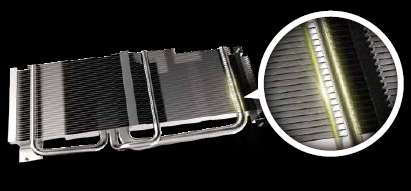 ASRock Phantom X Gaming Radeon RX 580 graphics card's heat sink