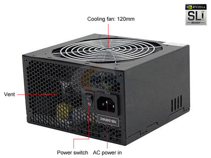 SeaSonic S12-600 600W Power Supply - Retail