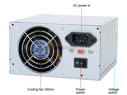 RAIDMAX RX-450K 450W Power Supply - Retail