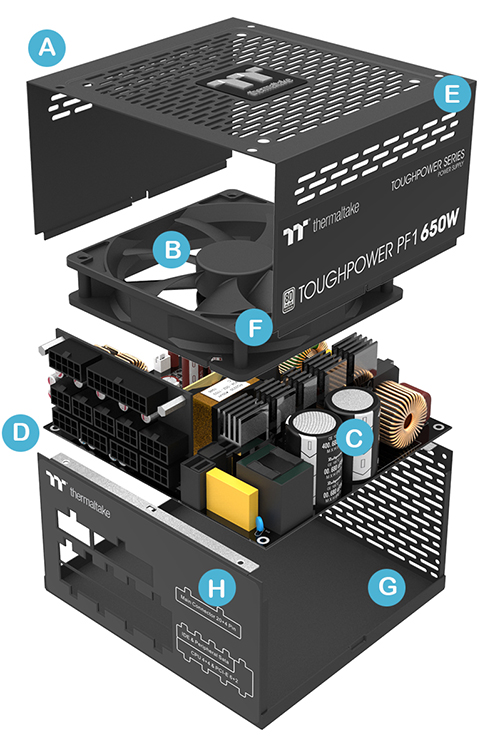 Thermaltake Toughpower PF1 650W Power Supply