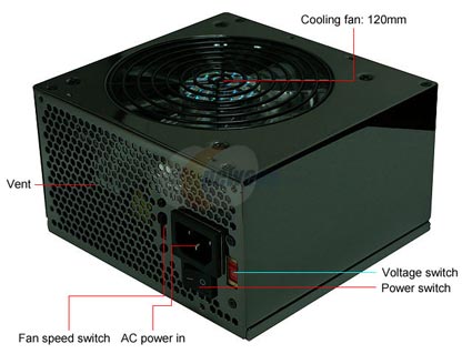 Rosewill RP600V2-S-SL 600W Power Supply - Retail