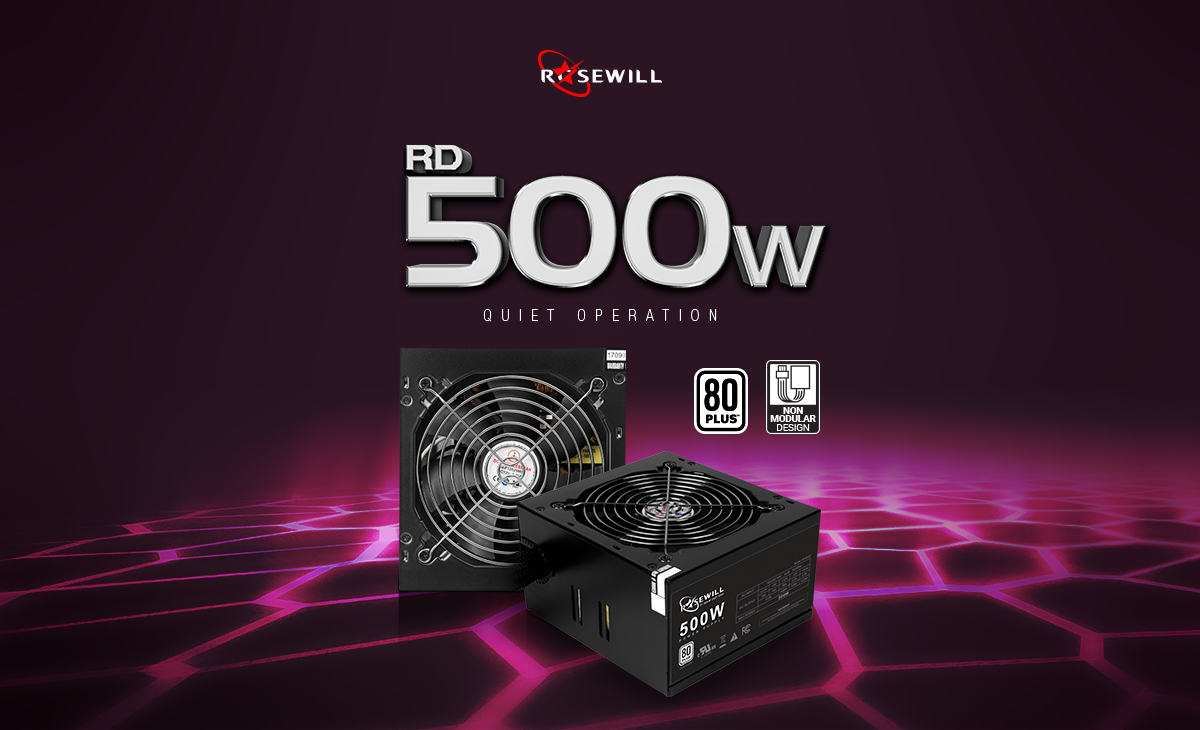  RD 500 Watt computer power supply